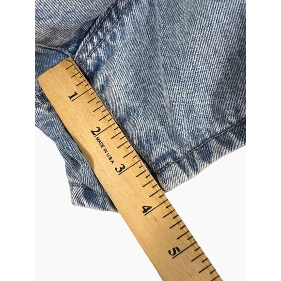 NWT Blank NYC High Rise Blue Denim‎ Short With Belt Women's Size 28 100% Cotton - Picture 13 of 13